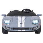 Elektrické autíčko Ford GT - dvojmiestne, sivé